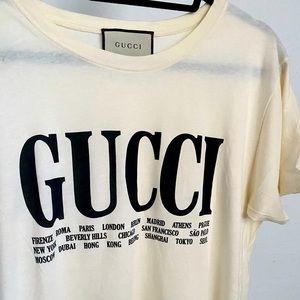 Authentic Gucci Cities tee *comes with all original tags and box*